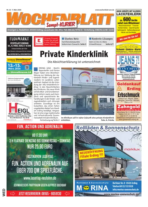 Freisinger Wochenblatt Cover